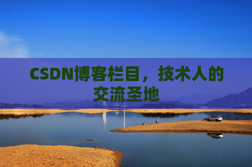 CSDN博客栏目，技术人的交流圣地